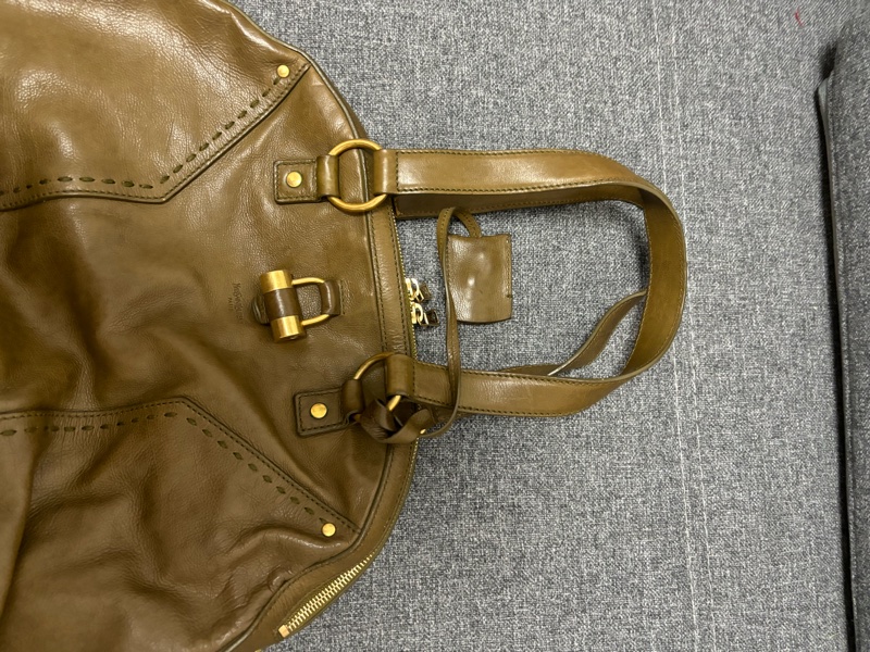 YSL Muse 皮革手袋-7