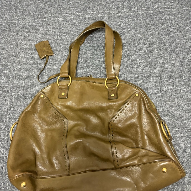 YSL Muse 皮革手袋-11