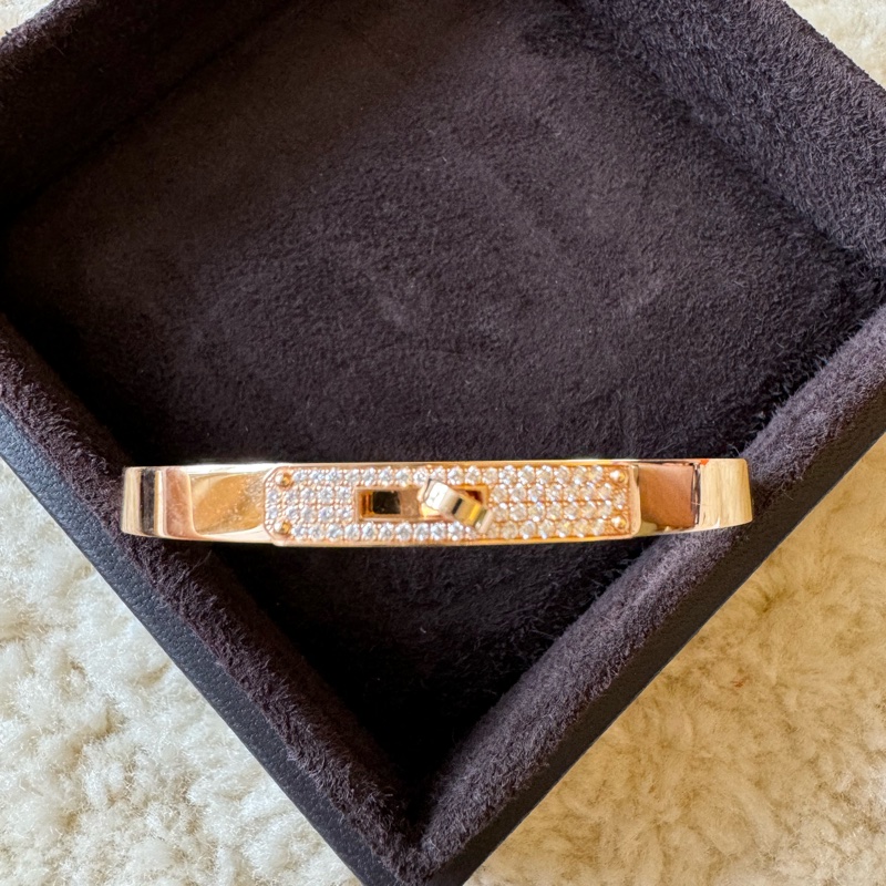 Hermès kelly 手環/半鑽-2
