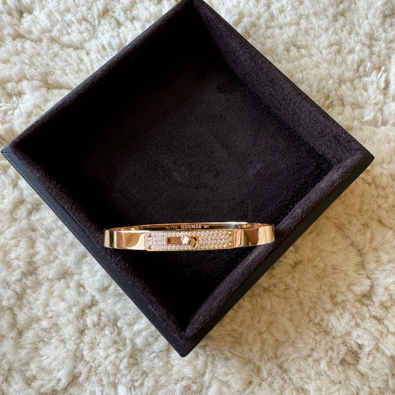 Hermès kelly 手環/半鑽-3
