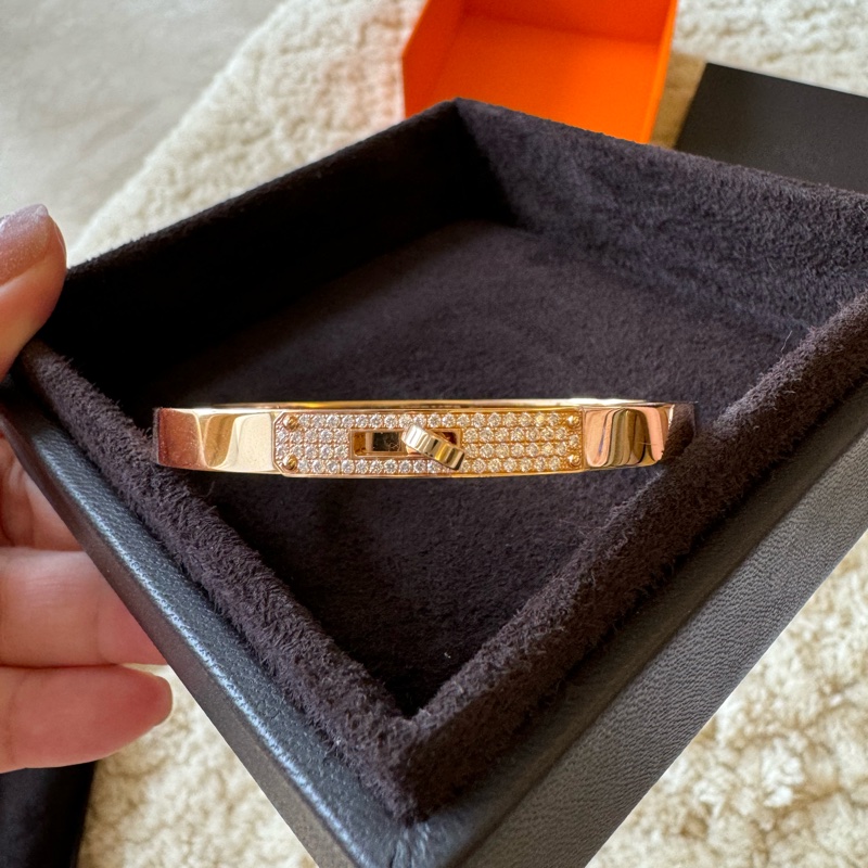 Hermès kelly 手環/半鑽-5
