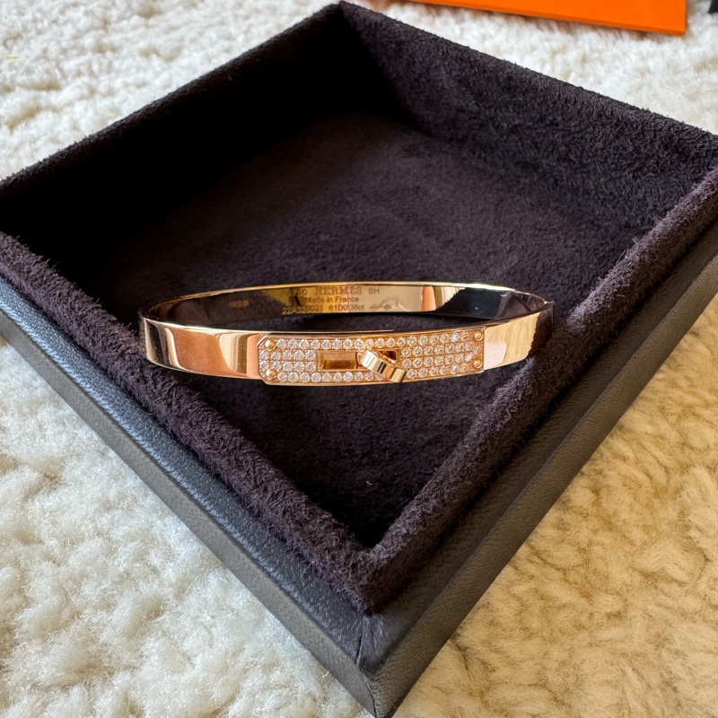 Hermès kelly 手環/半鑽-6