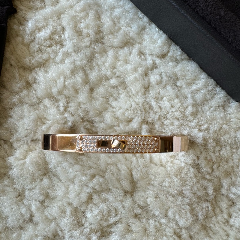 Hermès kelly 手環/半鑽-9