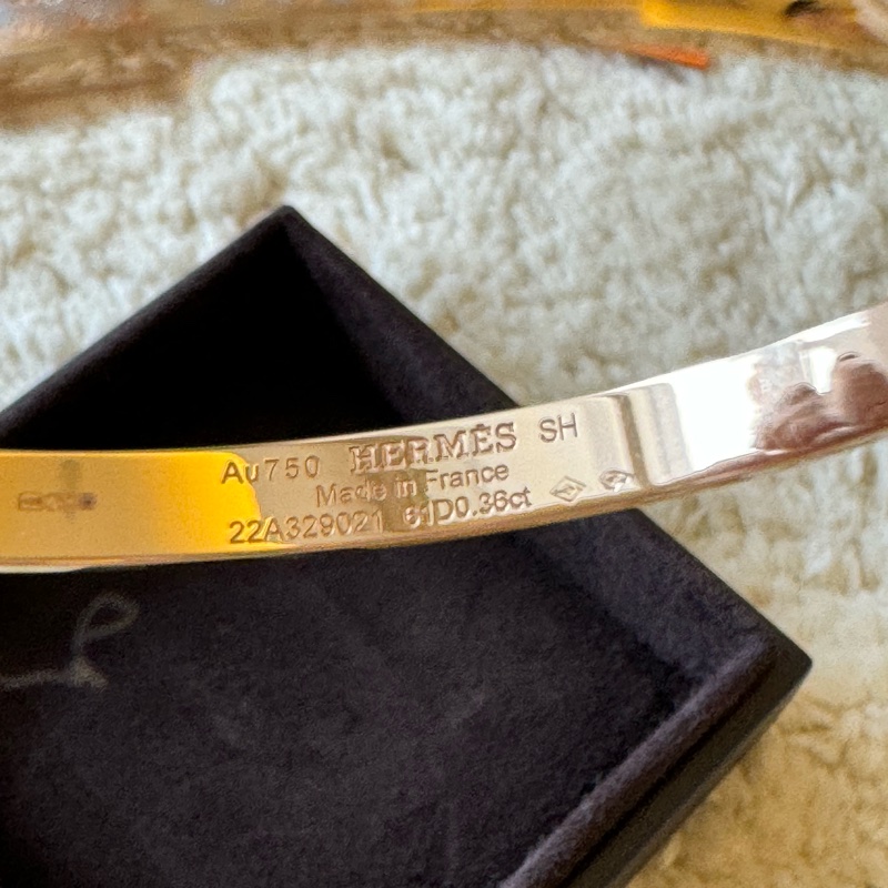 Hermès kelly 手環/半鑽-17