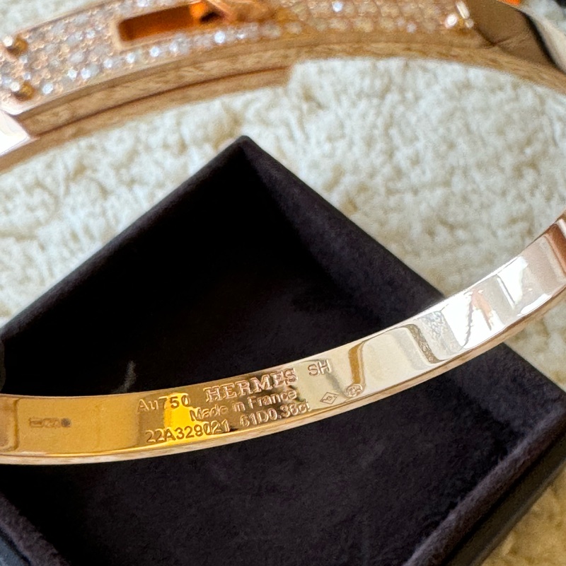 Hermès kelly 手環/半鑽-18