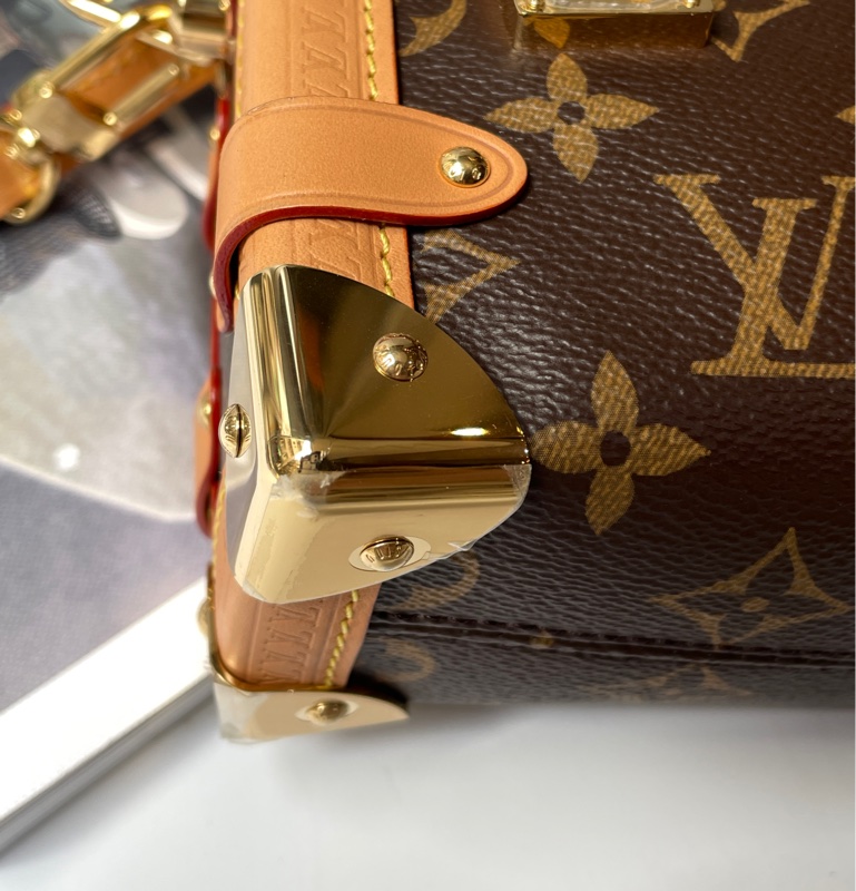 Louis Vuitton Side Trunk老花軟盒子 PM-10