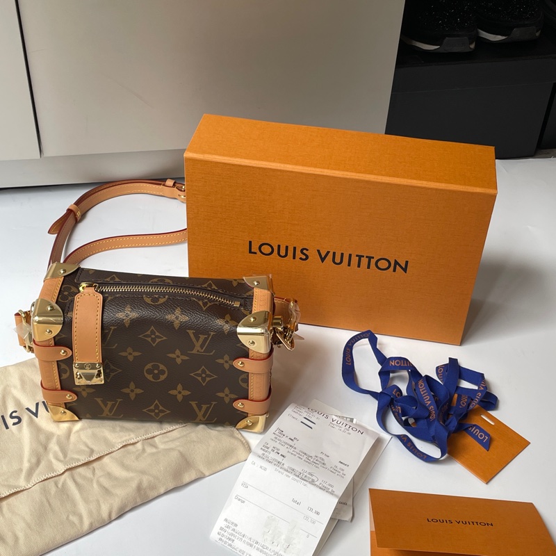 Louis Vuitton Side Trunk老花軟盒子 PM-24