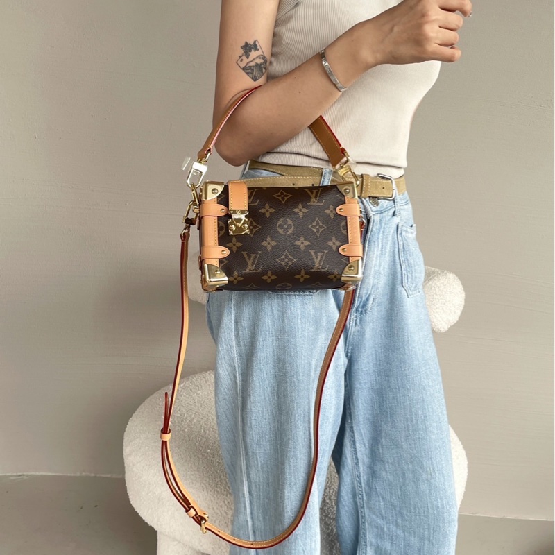 Louis Vuitton Side Trunk老花軟盒子 PM-25