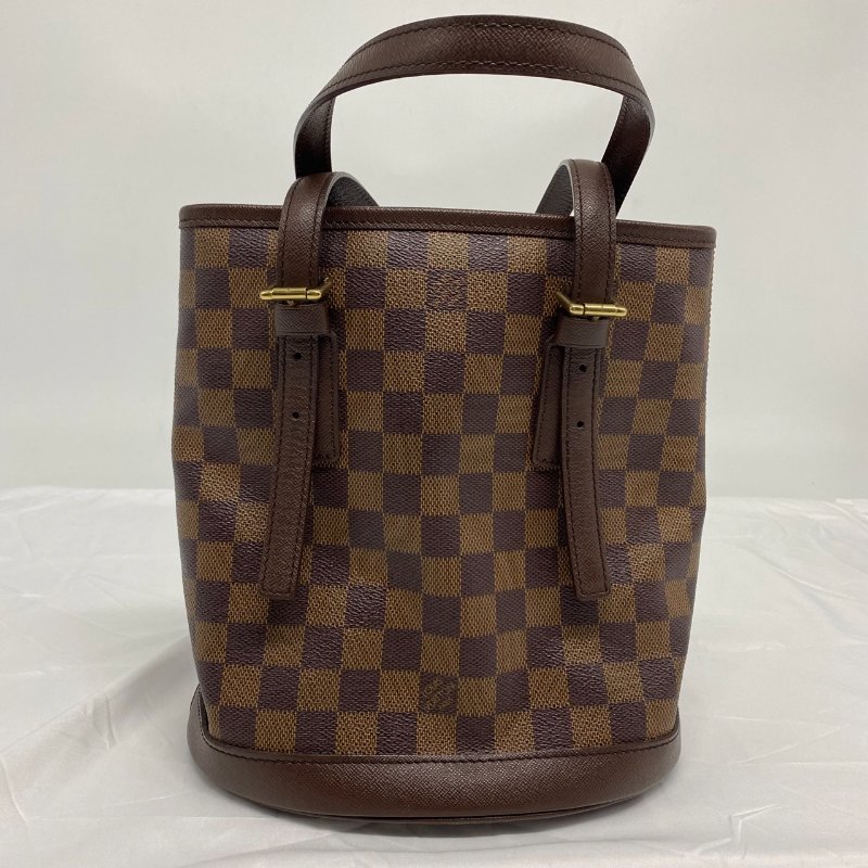 【哈極品】美品《 Louis Vuitton LV 棋盤格 直立小水桶》-2