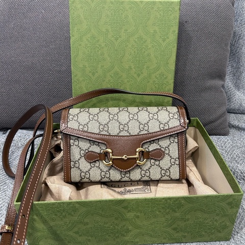 Gucci 1955馬鞍小方包