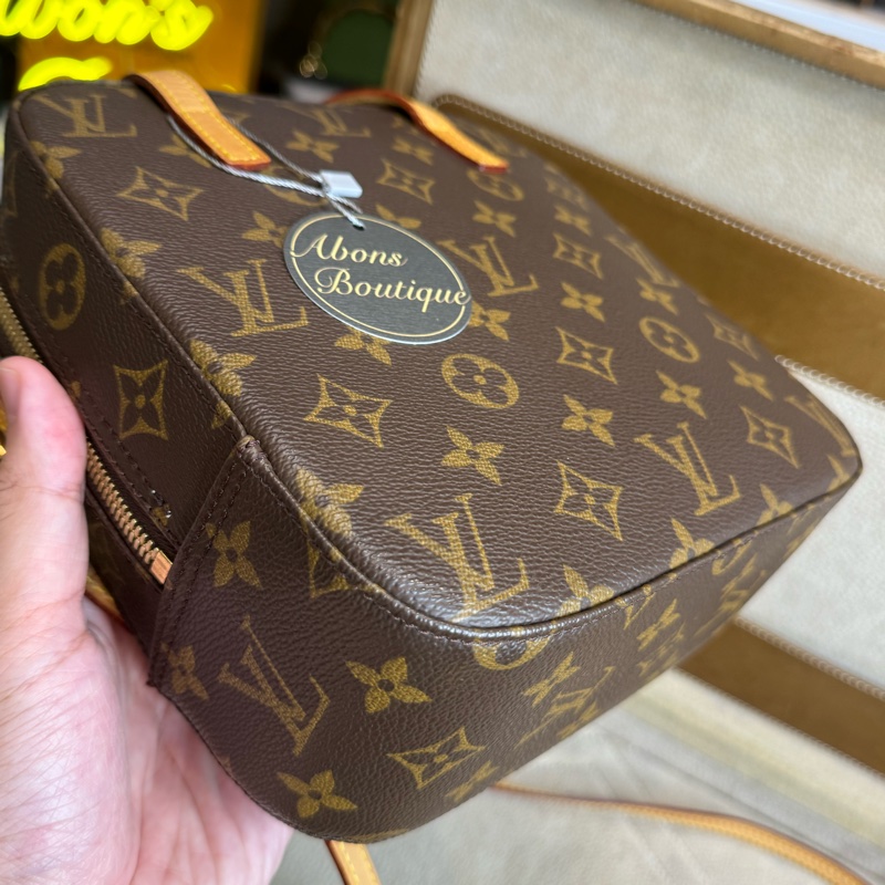 Louis Vuitton 老花飯盒包/手提斜背包✨中古夯款-2