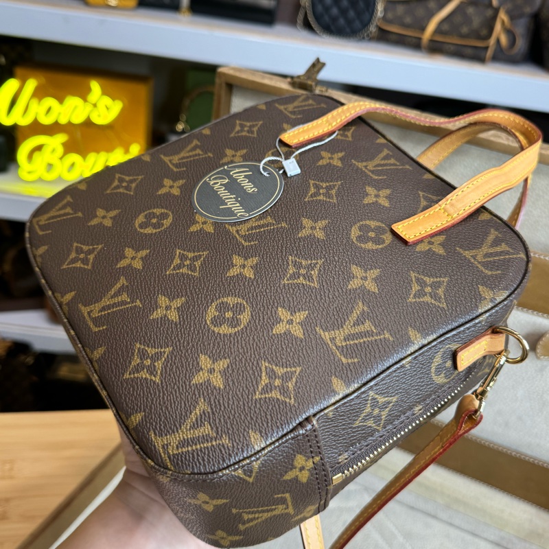 Louis Vuitton 老花飯盒包/手提斜背包✨中古夯款-3