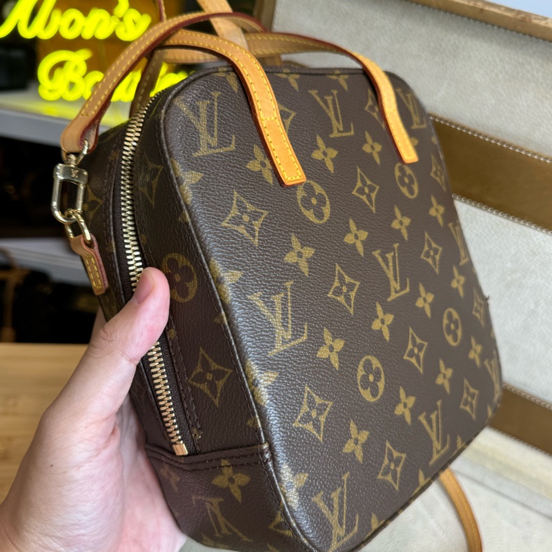 Louis Vuitton 老花飯盒包/手提斜背包✨中古夯款-6