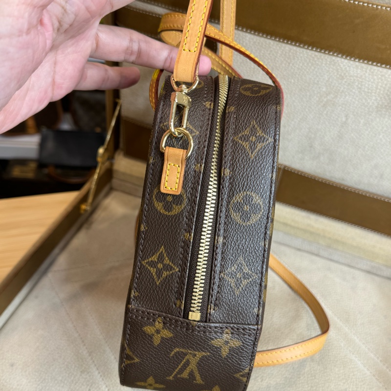 Louis Vuitton 老花飯盒包/手提斜背包✨中古夯款-10