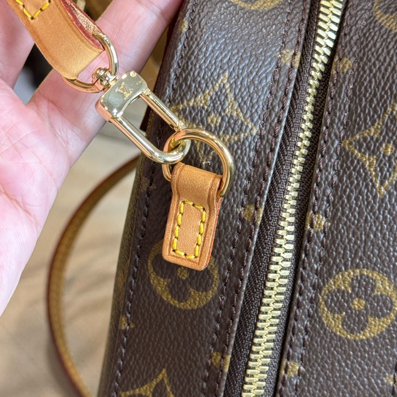 Louis Vuitton 老花飯盒包/手提斜背包✨中古夯款-11