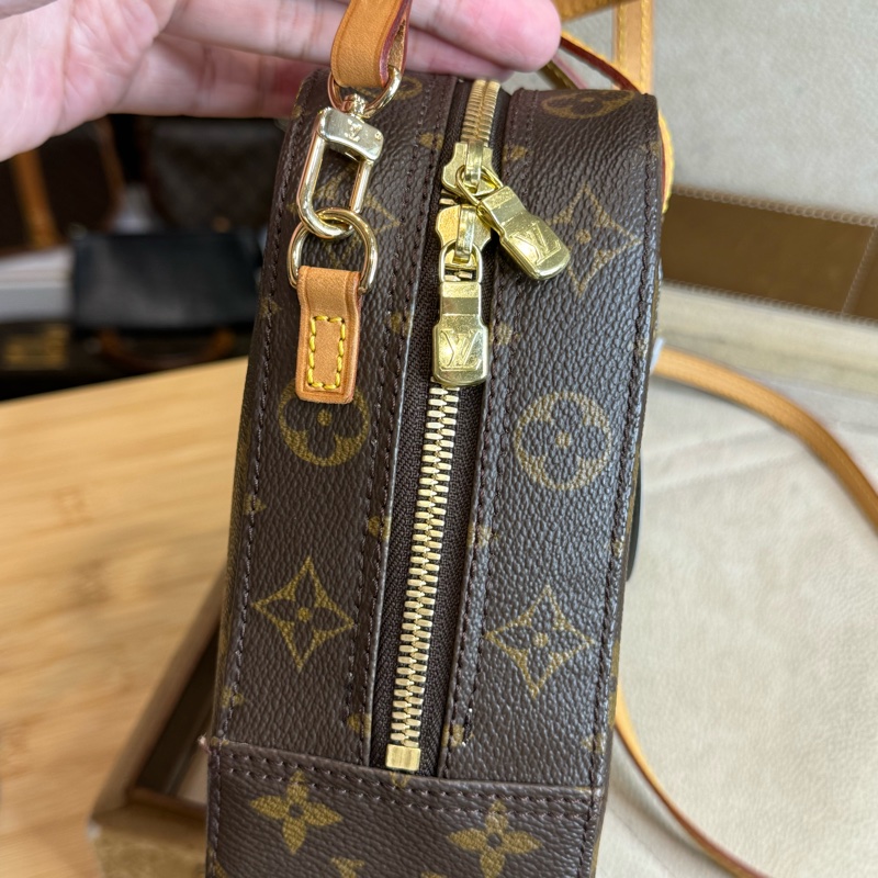 Louis Vuitton 老花飯盒包/手提斜背包✨中古夯款-12