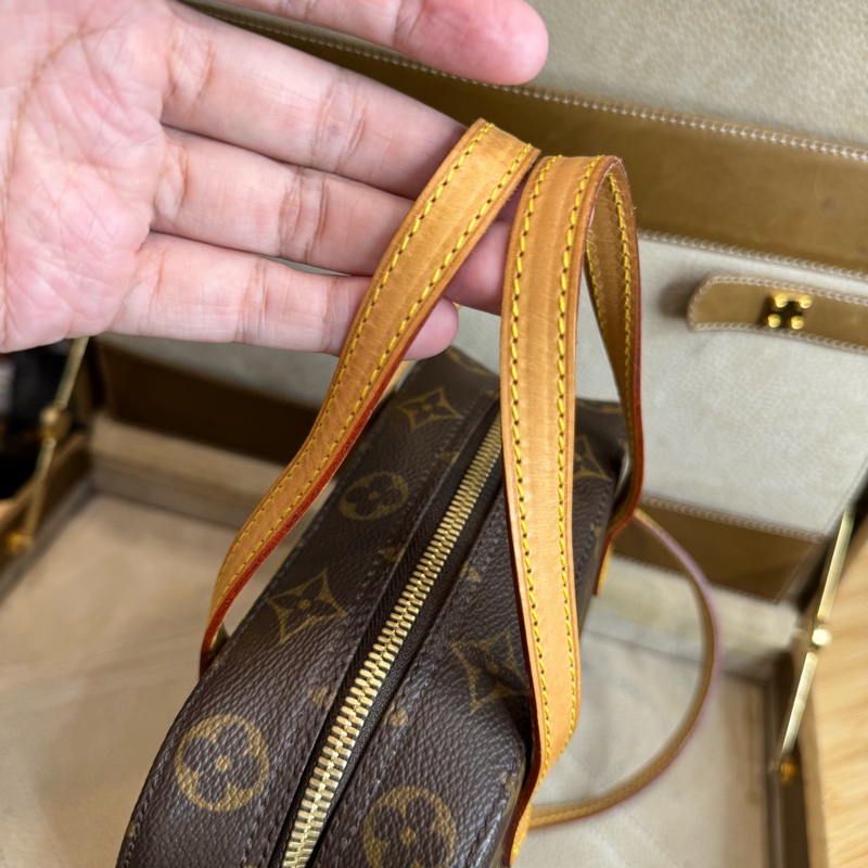 Louis Vuitton 老花飯盒包/手提斜背包✨中古夯款-16
