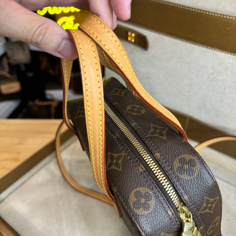 Louis Vuitton 老花飯盒包/手提斜背包✨中古夯款-17