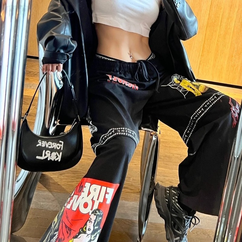 Chrome Hearts x Deadly doll聯名款褲子-5