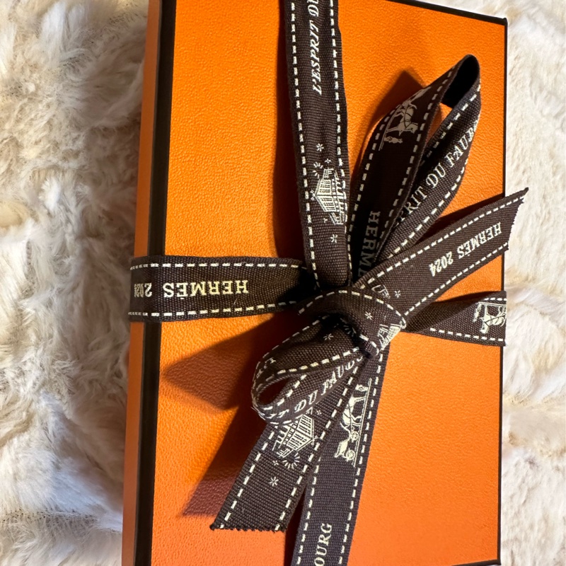 Hermes Calvi card holder W stamp 大象灰 全新未使用-2