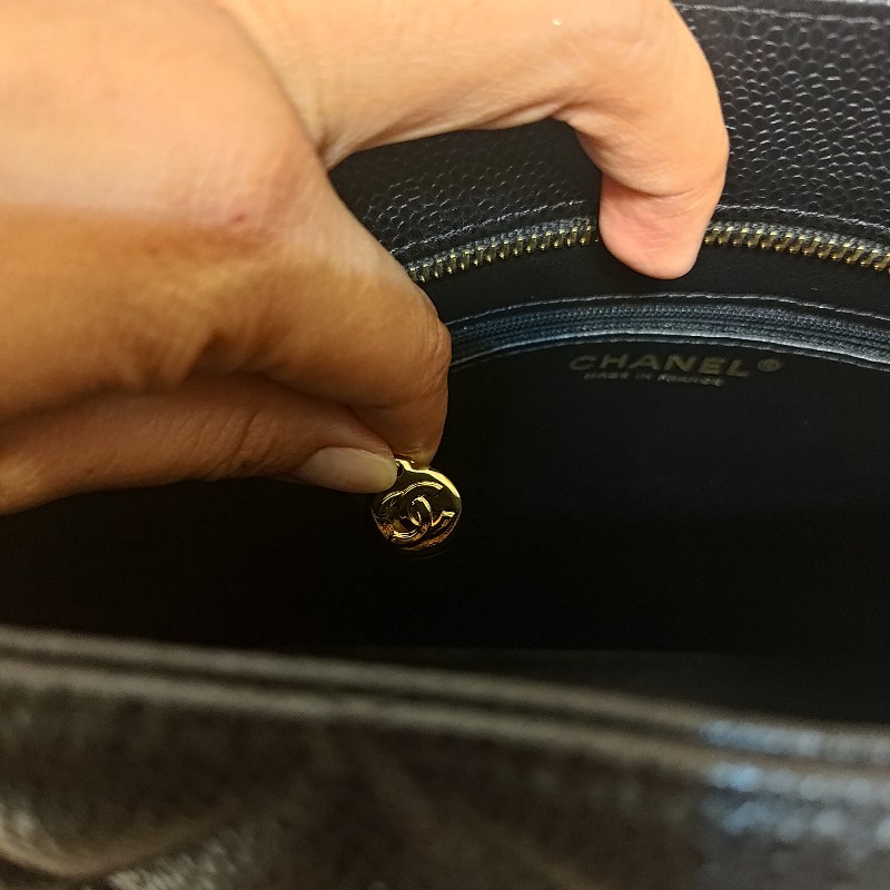 Chanel香奈兒希爾頓金幣包-8