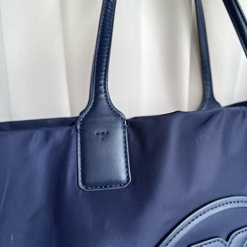 🔥限時特價至7/25🧸（近全新未使用）Tory Burch TB 托特包 手提包 購物袋 旅行袋 大容量-2