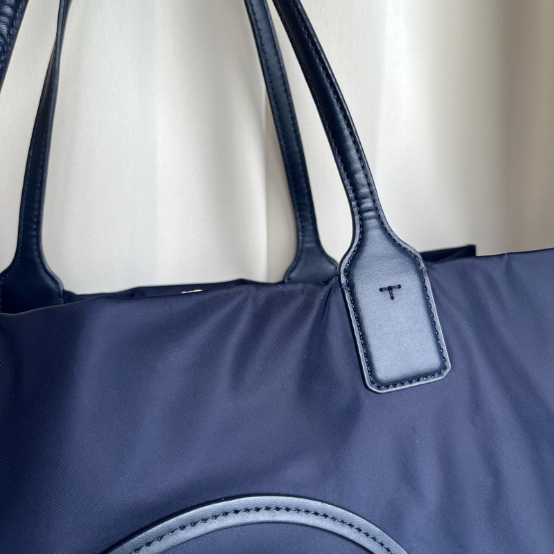 🔥限時特價至7/25🧸（近全新未使用）Tory Burch TB 托特包 手提包 購物袋 旅行袋 大容量-3