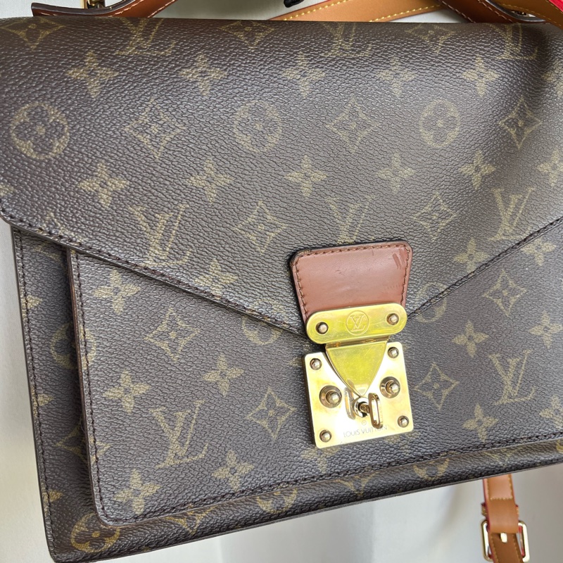 LV M51185 海盜包 郵差包 五金發亮✨ 手提包 斜背包 附上原廠鑰匙🔑+副廠背帶-2