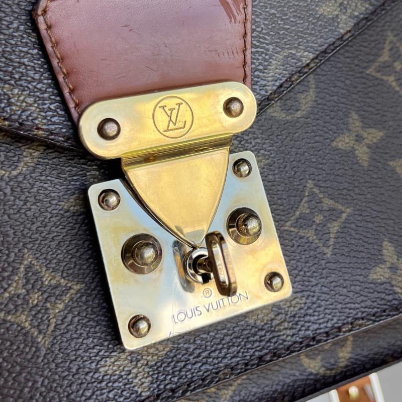 LV M51185 海盜包 郵差包 五金發亮✨ 手提包 斜背包 附上原廠鑰匙🔑+副廠背帶-4