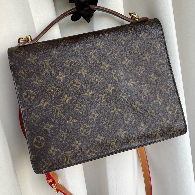 LV M51185 海盜包 郵差包 五金發亮✨ 手提包 斜背包 附上原廠鑰匙🔑+副廠背帶-8