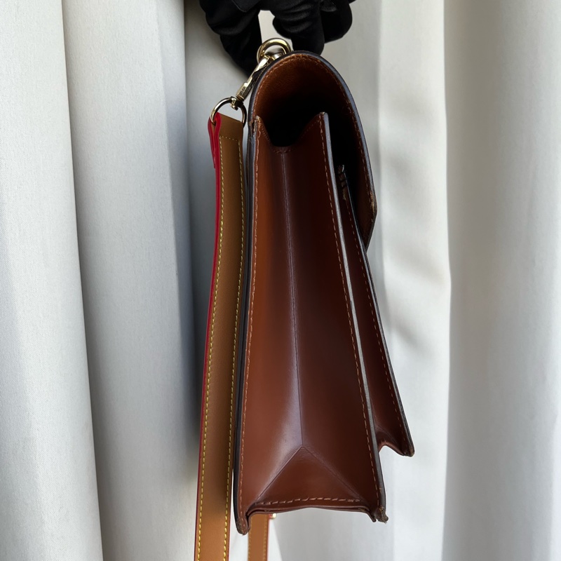 LV M51185 海盜包 郵差包 五金發亮✨ 手提包 斜背包 附上原廠鑰匙🔑+副廠背帶-9