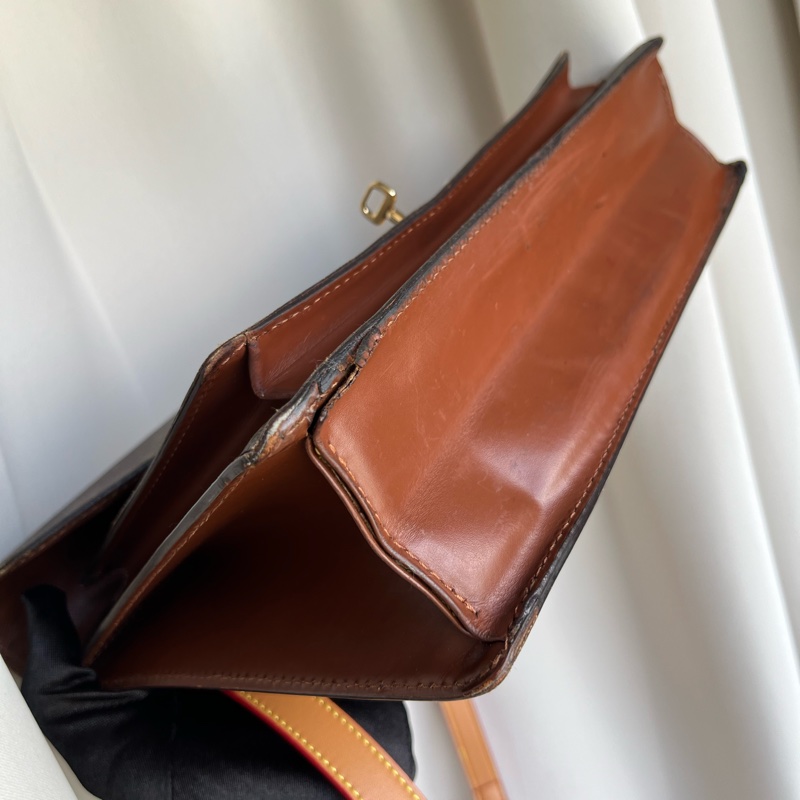 LV M51185 海盜包 郵差包 五金發亮✨ 手提包 斜背包 附上原廠鑰匙🔑+副廠背帶-16