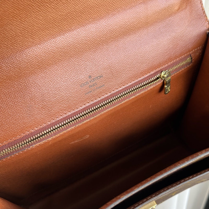 LV M51185 海盜包 郵差包 五金發亮✨ 手提包 斜背包 附上原廠鑰匙🔑+副廠背帶-22