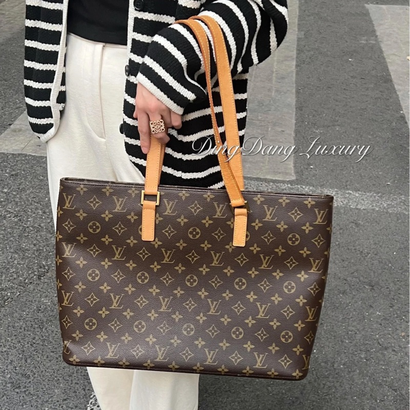 Lv Vivian 薇薇安大號托特單肩包🤎黃金尺寸釋出💫經典Lv Vintage-6