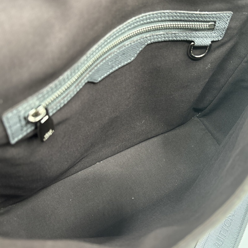 LOUIS VUITTON 大象灰皮革 側背包-11