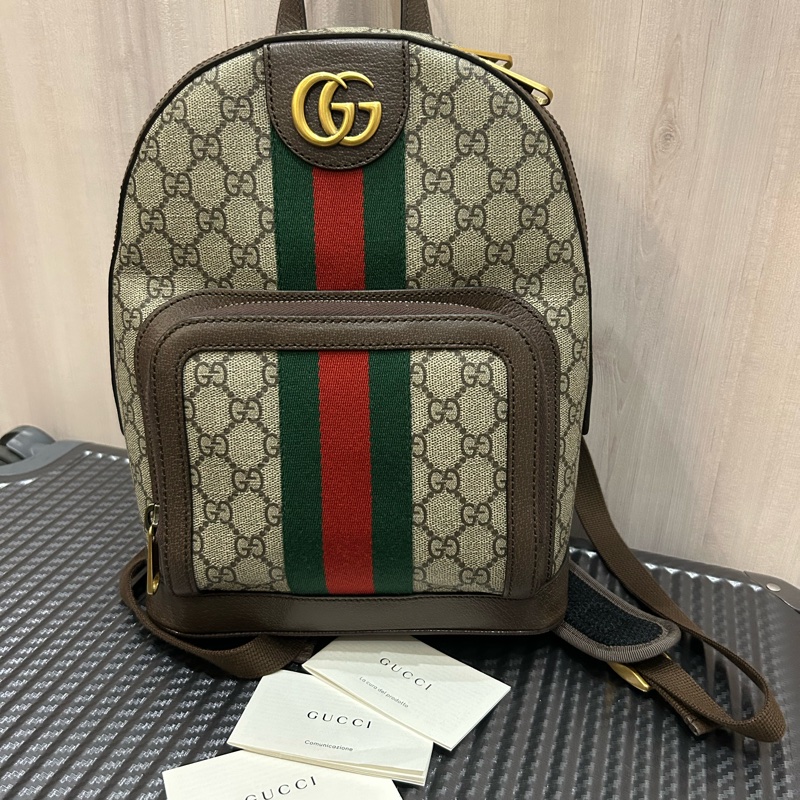 GUCCI OPHIDIA GG後背包-8