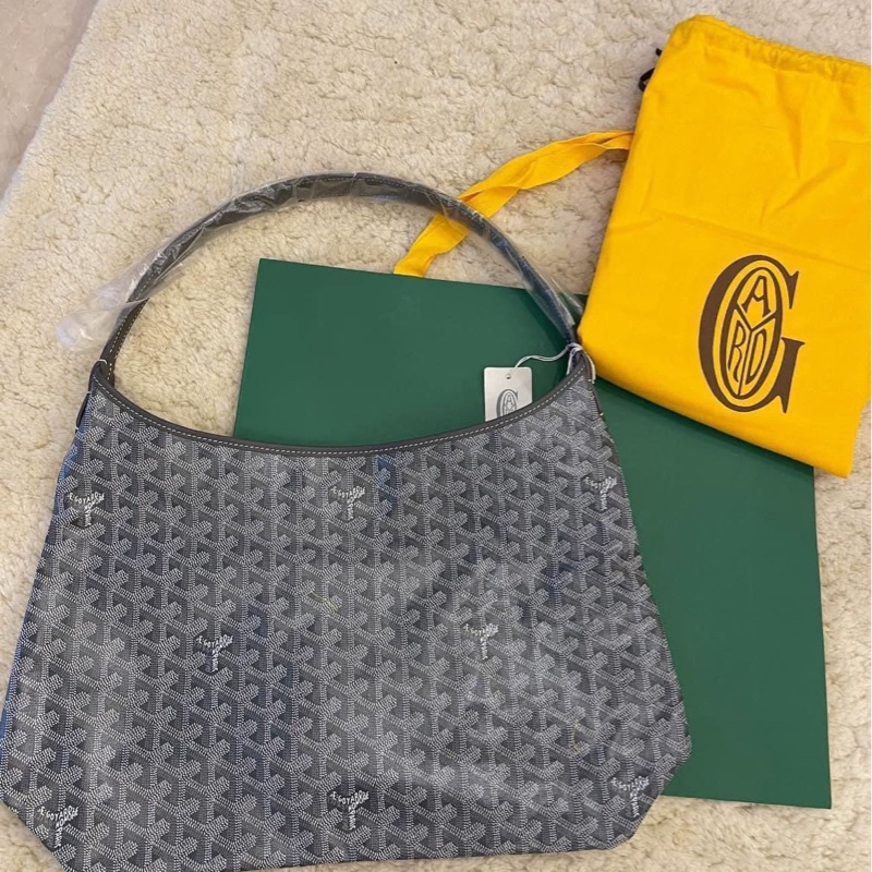 全新goyard hobo 灰色-10