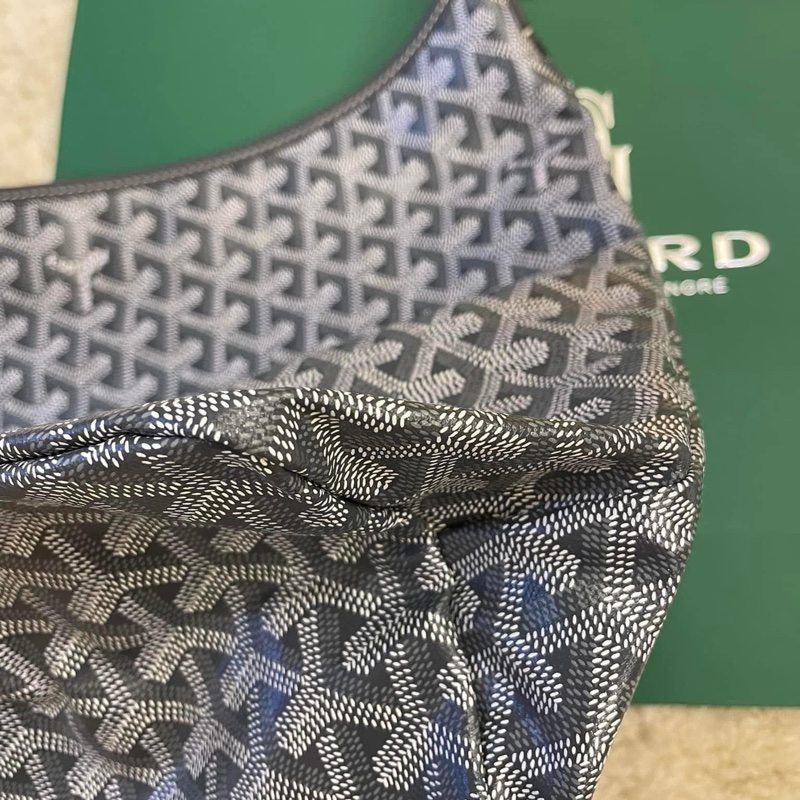 全新goyard hobo 灰色-12