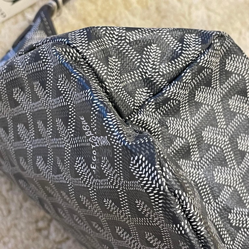 全新goyard hobo 灰色-15