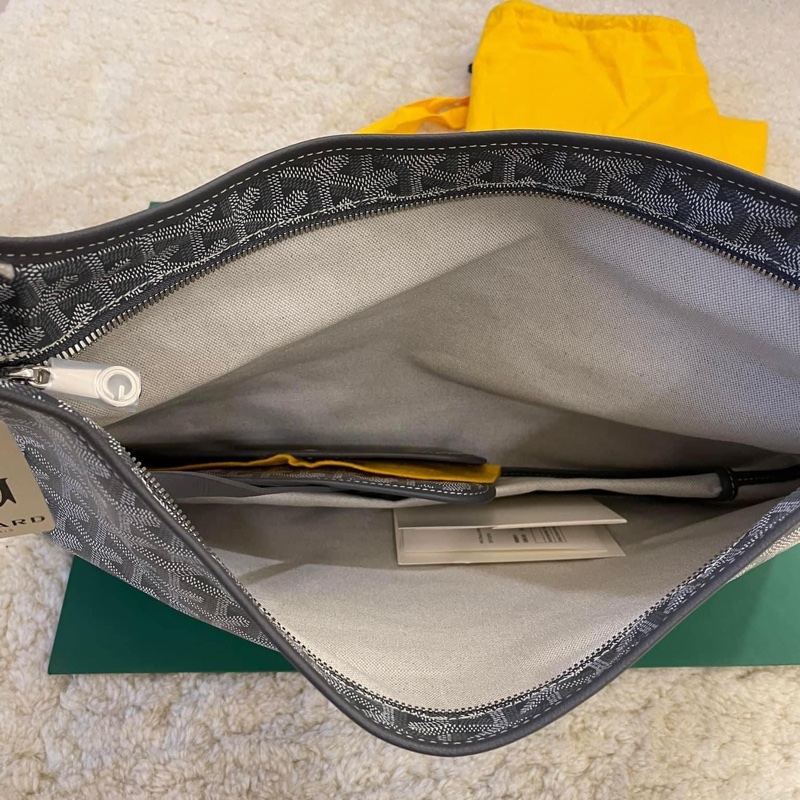 全新goyard hobo 灰色-19