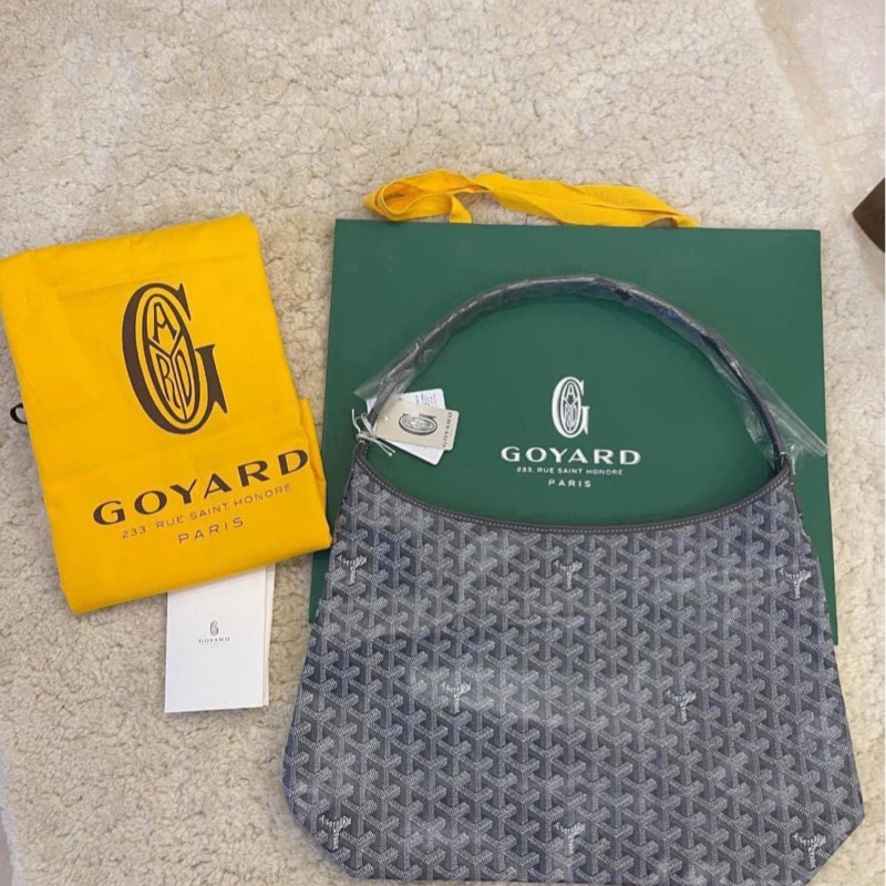 全新goyard hobo 灰色-25