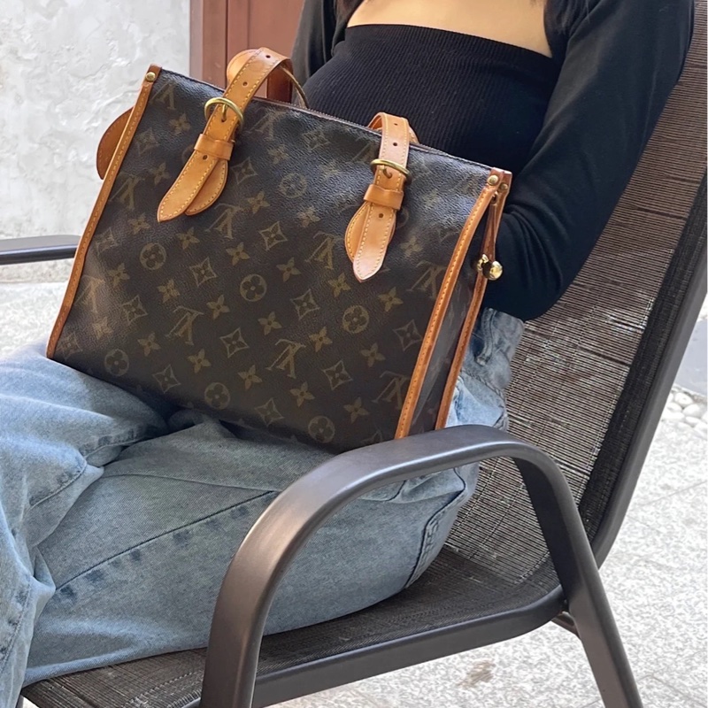 LV 現貨 M40007 絕版 豆豆包 金球包 肩背 012-0