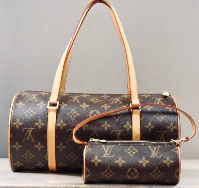 LV 老花巴比龍/子母包-0