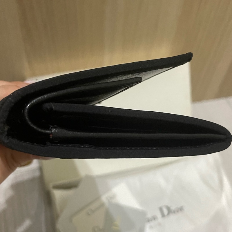 Christian Dior藤格紋帆布長夾-9