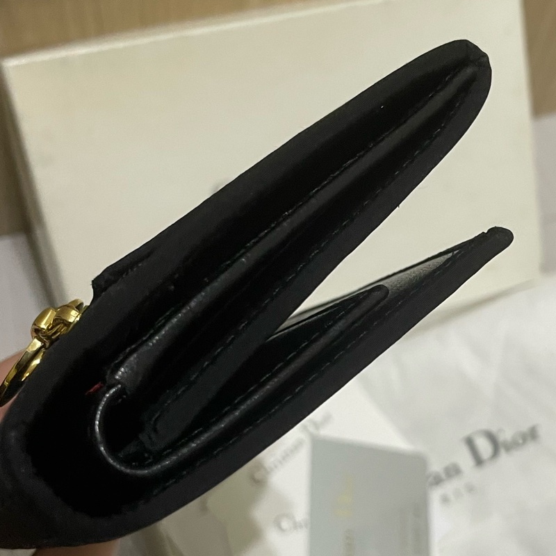 Christian Dior藤格紋帆布長夾-10