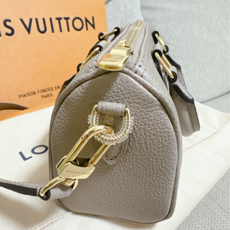 LV nano speedy 大象灰 爆款 Louis Vuitton 台灣購證-11