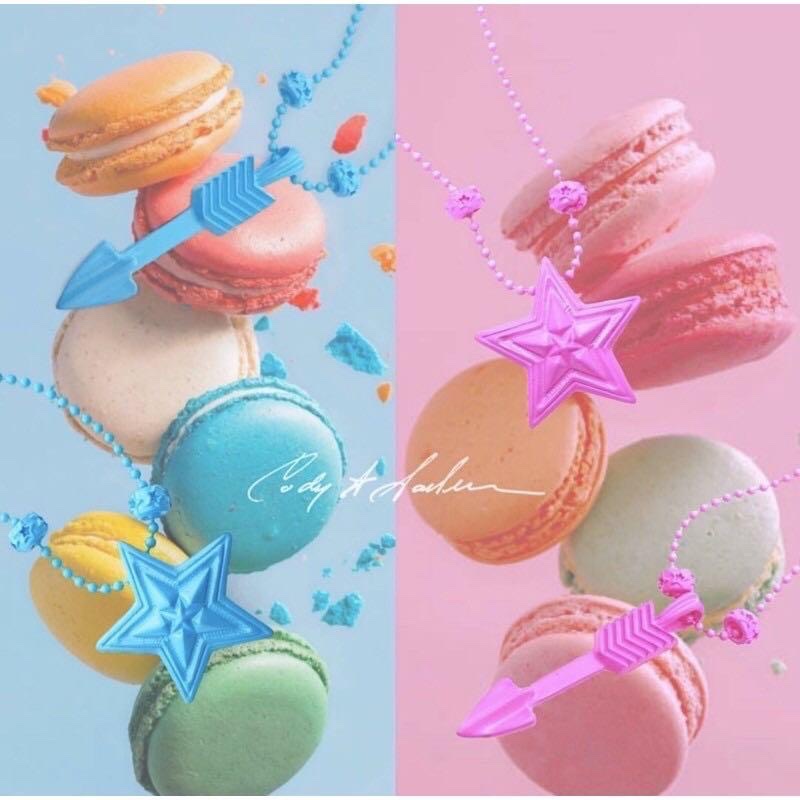 CODY SANDERSON藍色馬卡龍星星項鍊-2