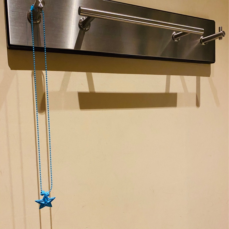 CODY SANDERSON藍色馬卡龍星星項鍊-4