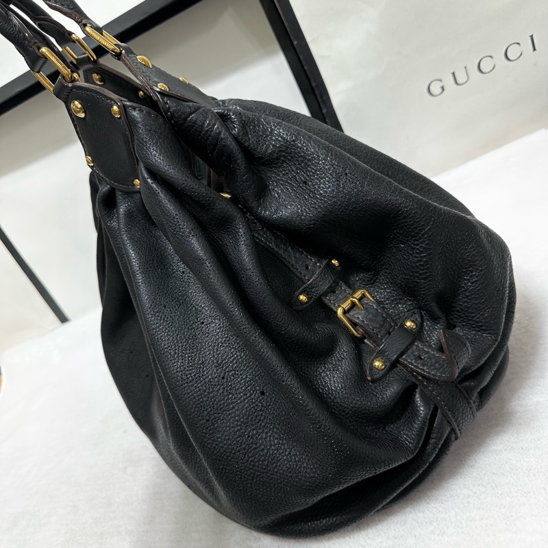 LV 荔枝牛皮 水餃包 肩背包 媽媽包 旅行袋 購物包 托特包-15