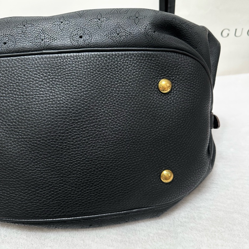 LV 荔枝牛皮 水餃包 肩背包 媽媽包 旅行袋 購物包 托特包-23